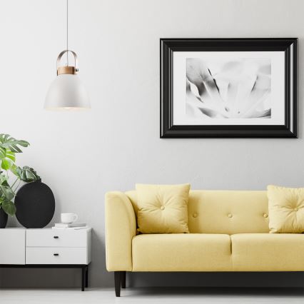 Taklampa på kabel DANIELLE 1xE27/60W/230V bok