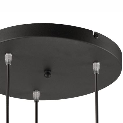 Taklampa på kabel DANIELLE 3xE27/60W/230V bok