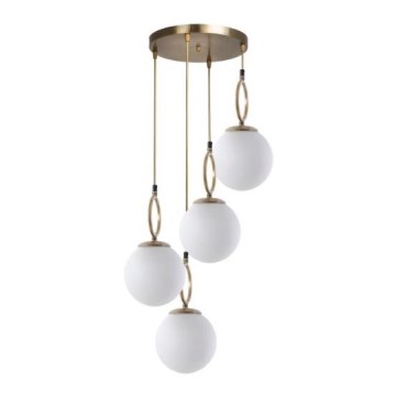 Taklampa på kabel MORINO 4xE27/60W/230V