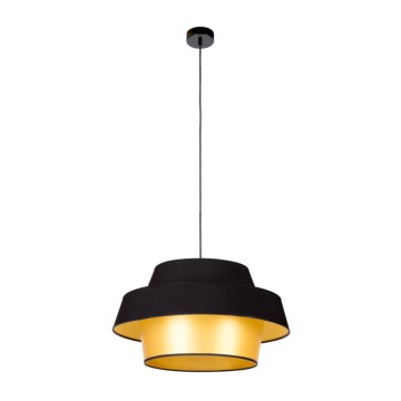 Taklampa på kabel PRETO GOLD 1xE27/60W/230V
