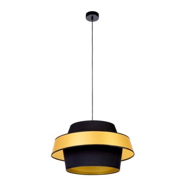 Taklampa på kabel PRETO GOLD 1xE27/60W/230V