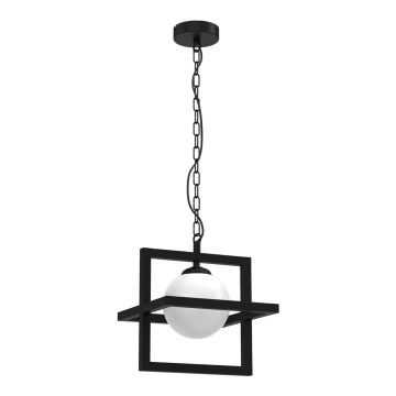 Taklampa på kedja DIEGO 1xE14/40W/230V svart