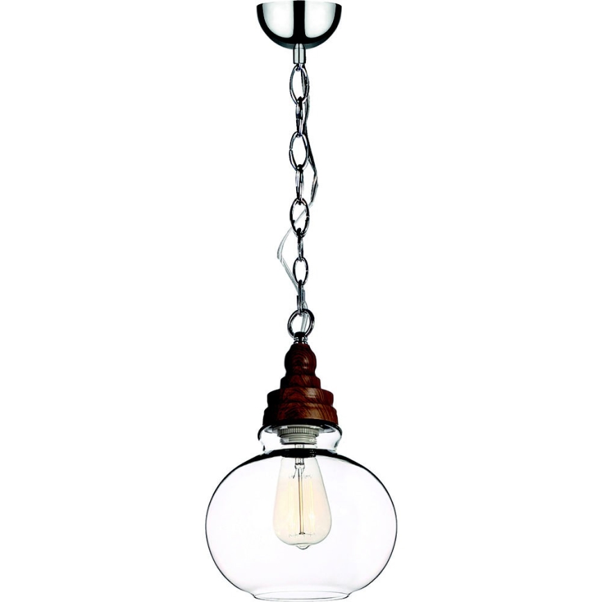 Taklampa på kedja EDVIN 1xE27/60W/230V
