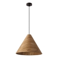 Taklampa på sladd CONO 1xE27/40W/230V ekfanér