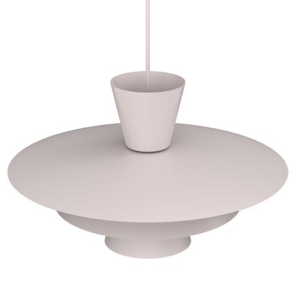 Taklampa på sladd PLATO 1xE27/15W/230V krämvit