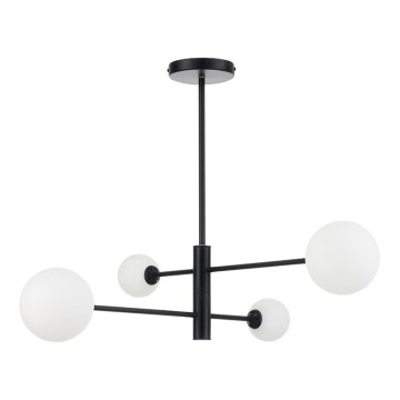 Taklampa på stång DORADO 4xG9/40W/230V svart