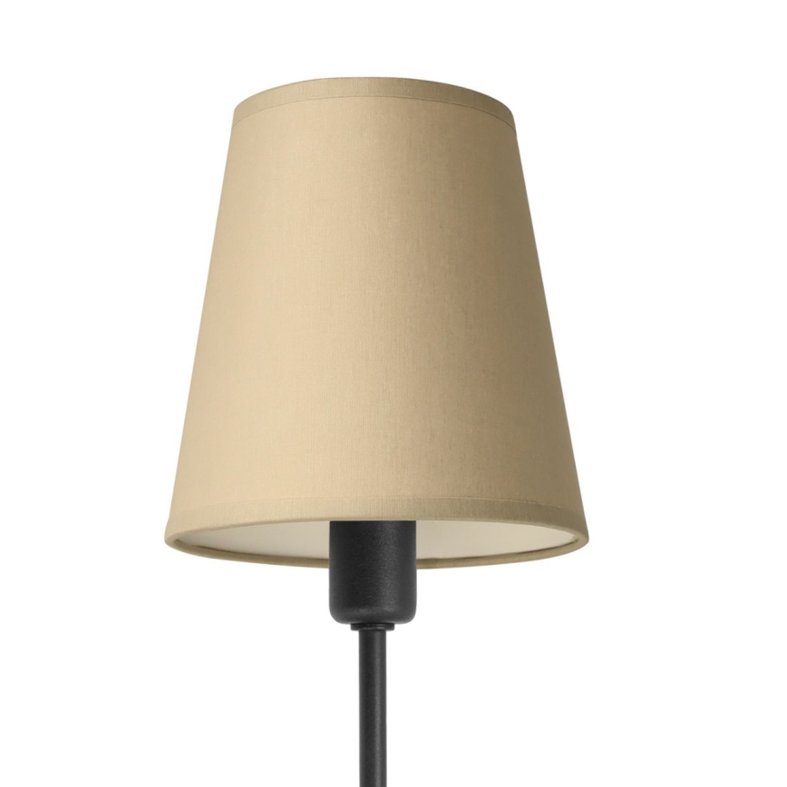Taklampa på stång MADELA 5xE14/40W/230V beige/svart