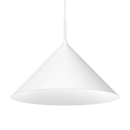 Taklampa på vajer CAPITAL 1xGX53/15W/230V Ø 46 cm vit