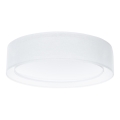 Taklampa PURO 2xE27/40W/230V Ø 50 cm vit