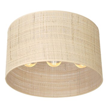 Taklampa RATTAN 3xE27/60W/230V rotting