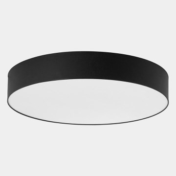 Taklampa  RONDO 6xE27/15W/230V d. 80 cm svart