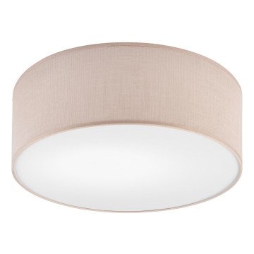 Taklampa SIRJA 1xE27/60W/230V diameter 35 cm beige