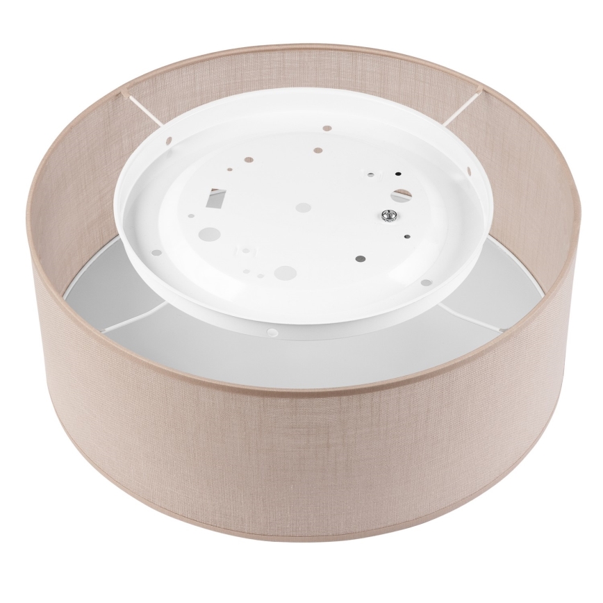 Taklampa SIRJA 1xE27/60W/230V diameter 35 cm beige