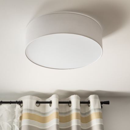 Taklampa SIRJA 2 x E27, 15 W, 230 V, Ø 45 cm, vit