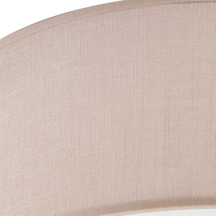 Taklampa SIRJA 2xE27/15W/230V Ø 45 cm beige