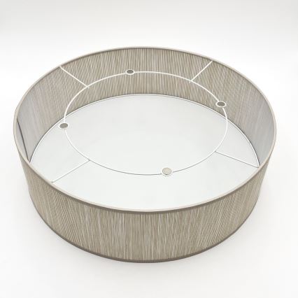 Taklampa SIRJA 2xE27/15W/230V Ø 45 cm beige