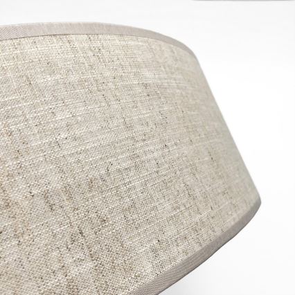 Taklampa SIRJA 2xE27/15W/230V Ø 45 cm beige