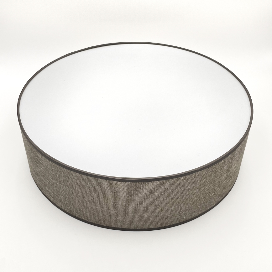 Taklampa SIRJA 2xE27/15W/230V Ø 45 cm brun