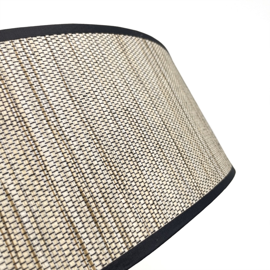 Taklampa SIRJA 2xE27/15W/230V Ø 45 cm brun