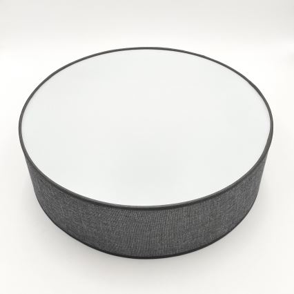 Taklampa SIRJA 2xE27/15W/230V Ø 45 cm grå