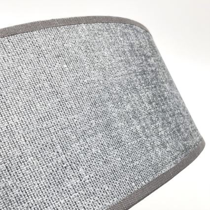 Taklampa SIRJA 2xE27/15W/230V Ø 45 cm grå