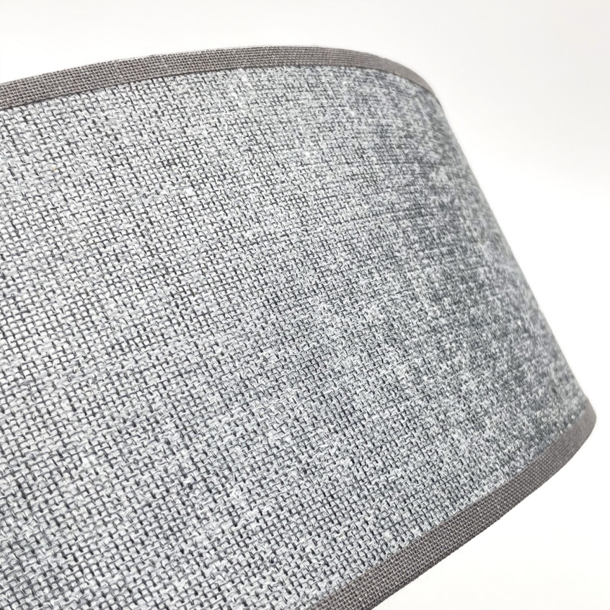 Taklampa SIRJA 2xE27/15W/230V Ø 45 cm grå