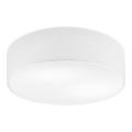 Taklampa SIRJA 2xE27/15W/230V Ø 45 cm vit