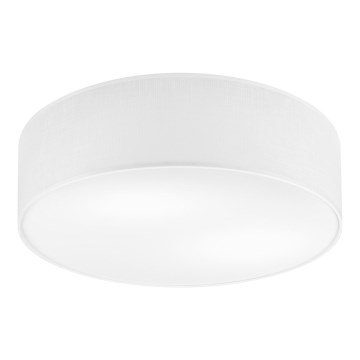Taklampa SIRJA 2xE27/15W/230V Ø 45 cm vit