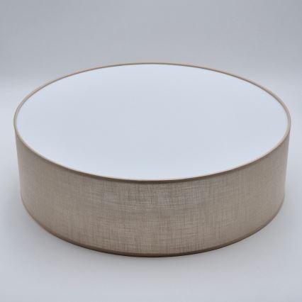 Taklampa SIRJA 2xE27/60W/230V Ø 45 cm beige