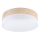 Taklampa SIRJA BOHO 2xE27/15W/230V Ø 45 cm beige/vit