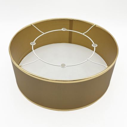 Taklampa SIRJA DOUBLE 2xE14/15W/230V Ø 35 cm brun/guld