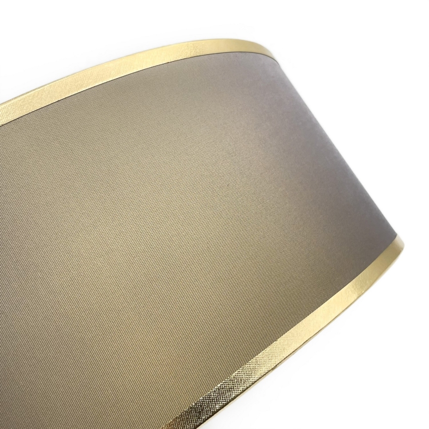 Taklampa SIRJA DOUBLE 2xE14/15W/230V Ø 35 cm brun/guld