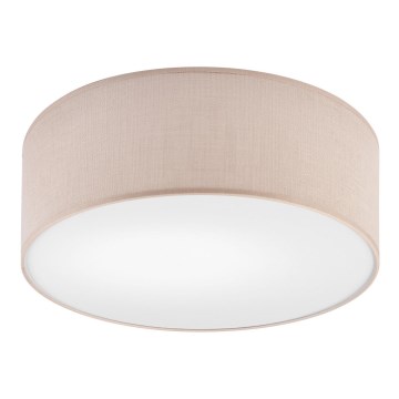 Taklampa SIRJA DOUBLE 2xE27/15W/230V diameter 35 cm beige