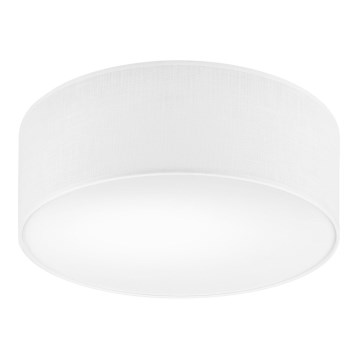 Taklampa SIRJA DOUBLE 2xE27/15W/230V diameter 35 cm vit