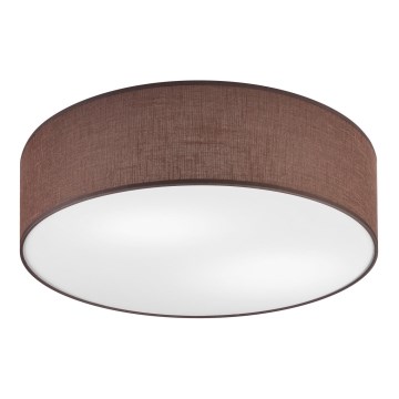 Taklampa SIRJA DOUBLE 4xE27/15W/230V diameter 45 cm brun