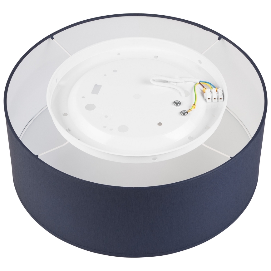 Taklampa SIRJA PASTEL 1xE27/60W/230V diameter 35 cm mörkblå