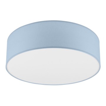 Taklampa SIRJA PASTEL 2xE27/15W/230V Ø 45 cm blå