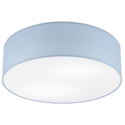 Taklampa SIRJA PASTEL 2xE27/15W/230V Ø 45 cm blå