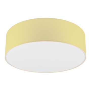 Taklampa SIRJA PASTEL 2xE27/15W/230V Ø 45 cm gul