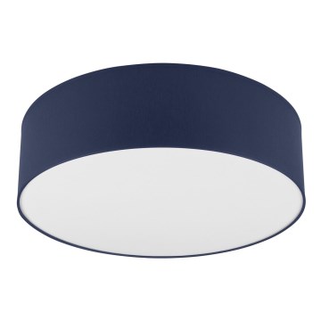 Taklampa SIRJA PASTEL 2xE27/15W/230V Ø 45 cm mörkblå