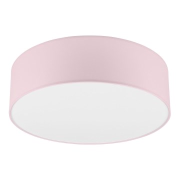 Taklampa SIRJA PASTEL 2xE27/15W/230V Ø 45 cm rosa