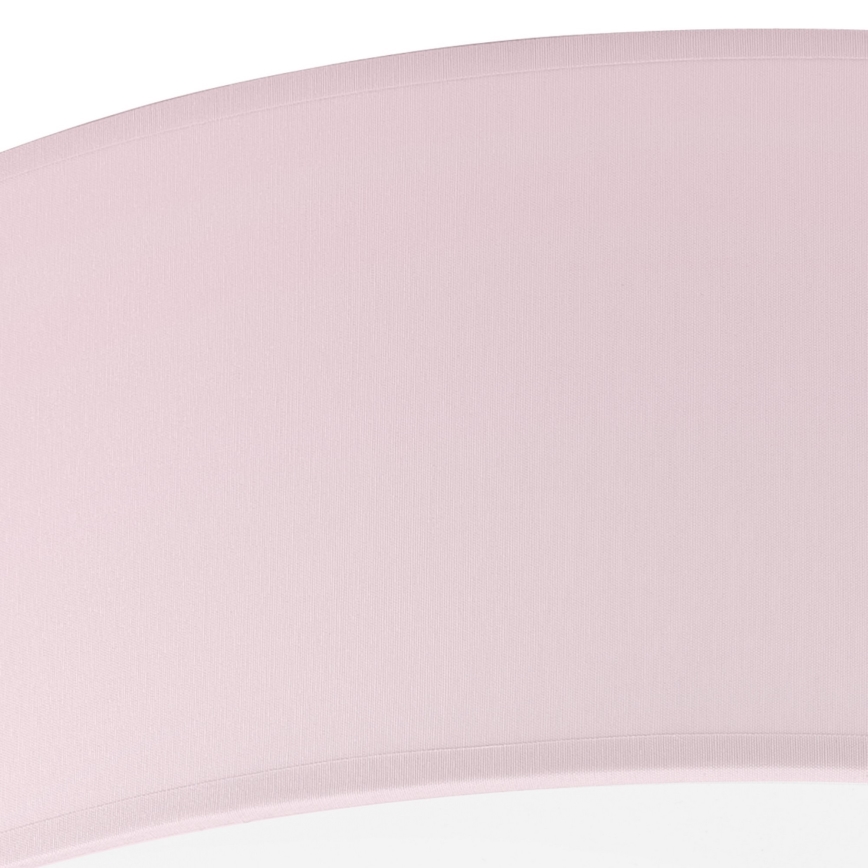 Taklampa SIRJA PASTEL 2xE27/15W/230V Ø 45 cm rosa