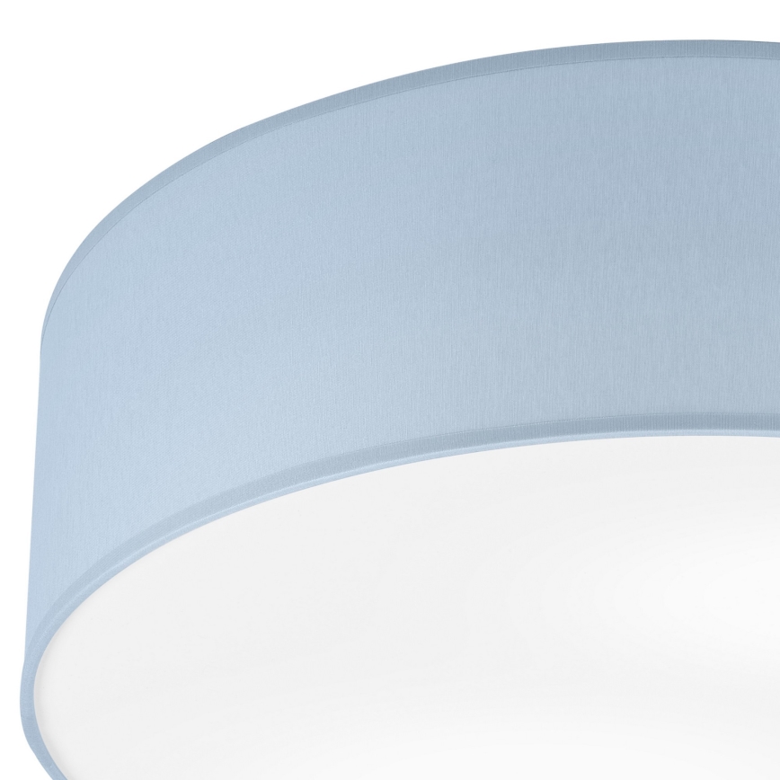 Taklampa SIRJA PASTEL 2xE27/60W/230V diameter 45 cm blå