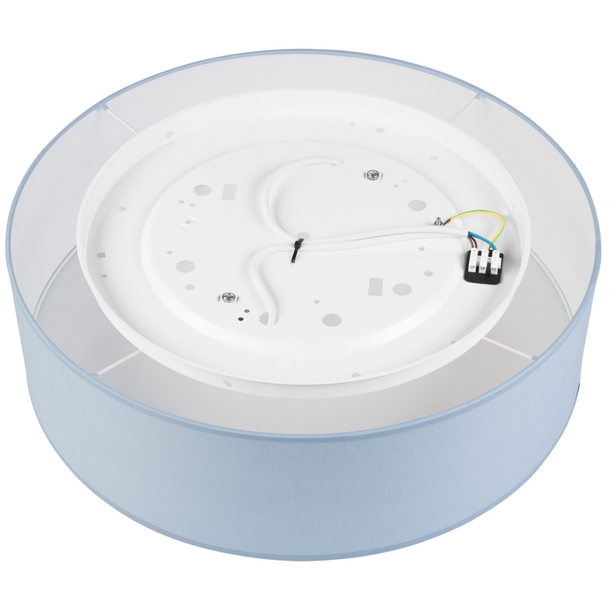 Taklampa SIRJA PASTEL 2xE27/60W/230V diameter 45 cm blå