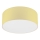 Taklampa SIRJA PASTEL DOUBLE 2xE27/15W/230V diameter 35 cm gul