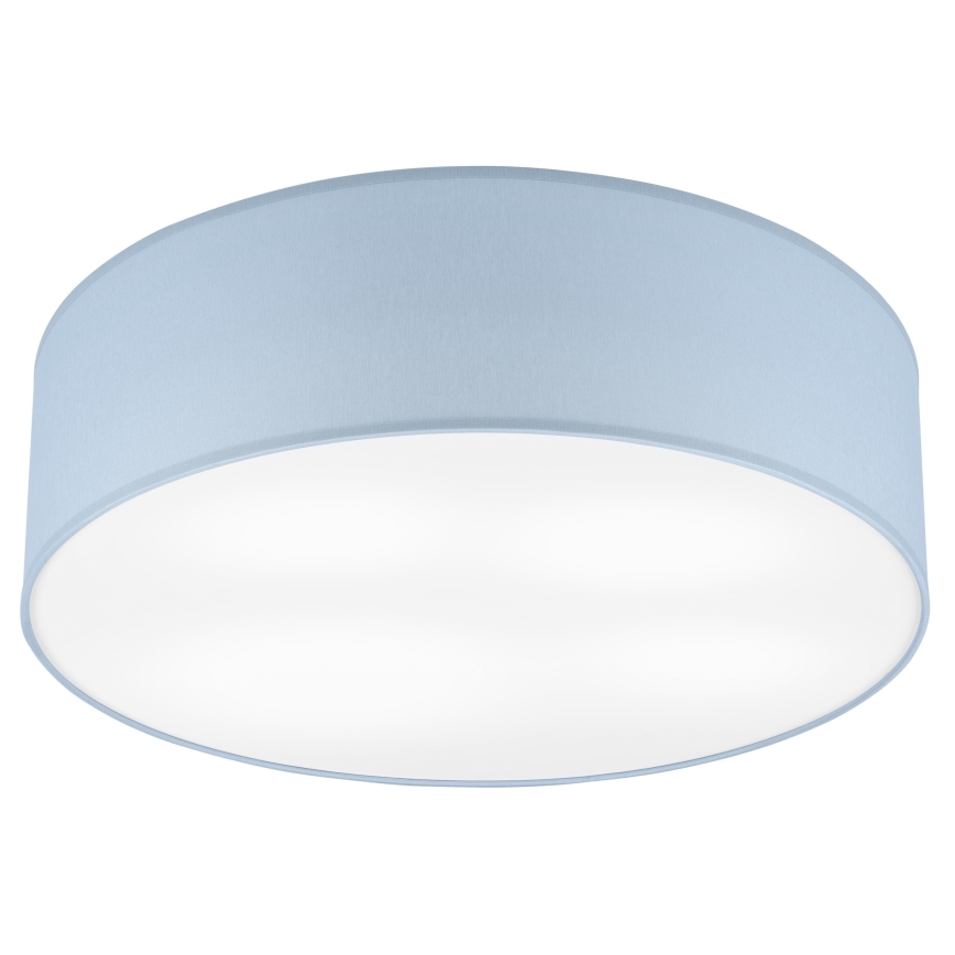 Taklampa SIRJA PASTEL DOUBLE 4xE27/15W/230V diameter 45 cm blå
