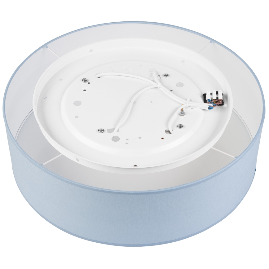 Taklampa SIRJA PASTEL DOUBLE 4xE27/15W/230V diameter 45 cm blå