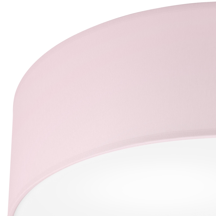 Taklampa SIRJA PASTEL DOUBLE 4xE27/15W/230V diameter 45 cm rosa