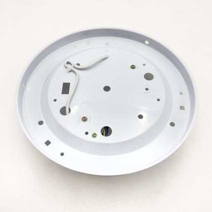 Taklampa SIRJA PLISADO 2xE27/15W/230V Ø 35 cm krämvit