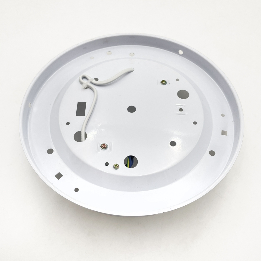 Taklampa SIRJA PLISADO 2xE27/15W/230V Ø 35 cm krämvit